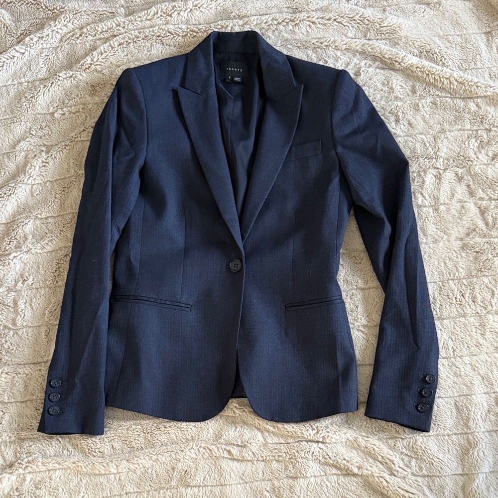 Theory Dark Blue Blazer